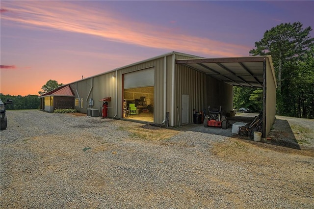 231 Gordon Rd, Cedartown, GA 30125 - view of outbuilding featuring gravel driveway