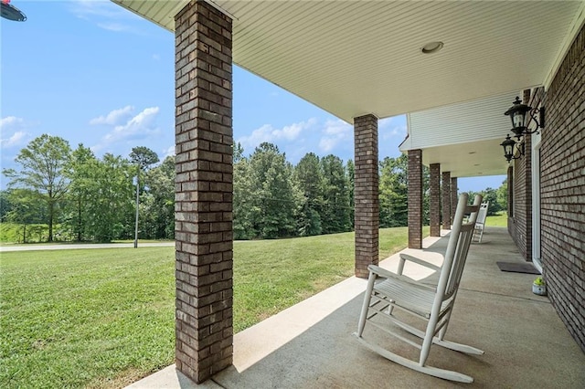 231 Gordon Rd, Cedartown, GA 30125 - view of patio with view of scattered trees