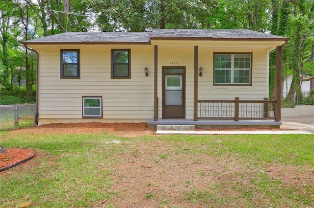 6454 Boca Grande Blvd, Forest Park, GA 30297 - view of front facade featuring covered porch and a shingled roof