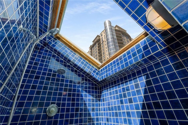 1078 Piedmont Ave NE Unit 203, Atlanta, GA 30309 - bathroom view of a tile shower