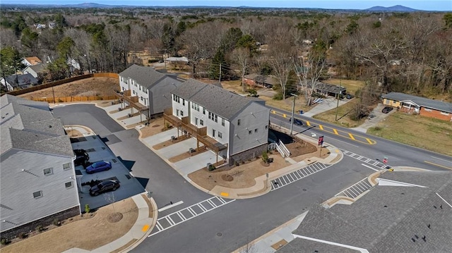 1570 Halbrook Pl, Marietta, GA 30008 - bird's eye view featuring a forest view