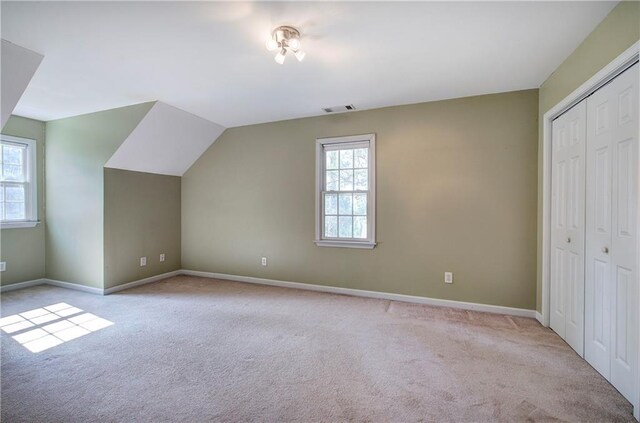 27 Planters Dr NW, Cartersville, GA 30120 - additional living space featuring carpet floors, plenty of natural light, baseboards, and vaulted ceiling