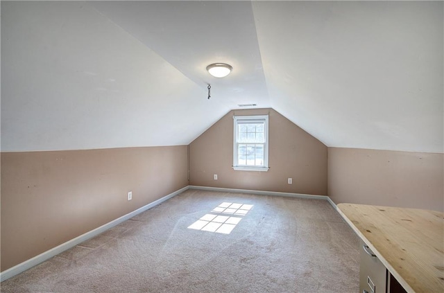 27 Planters Dr NW, Cartersville, GA 30120 - additional living space featuring carpet flooring, baseboards, and vaulted ceiling