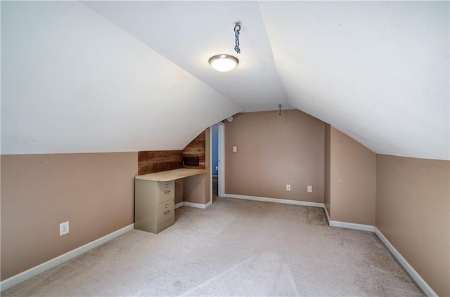 27 Planters Dr NW, Cartersville, GA 30120 - additional living space featuring light colored carpet, lofted ceiling, and baseboards