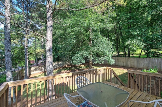 27 Planters Dr NW, Cartersville, GA 30120 - deck with outdoor dining area