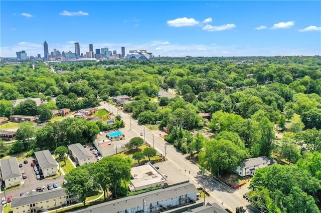 1162 Joseph E Boone Blvd NW, Atlanta, GA 30314 - drone / aerial view of skyline