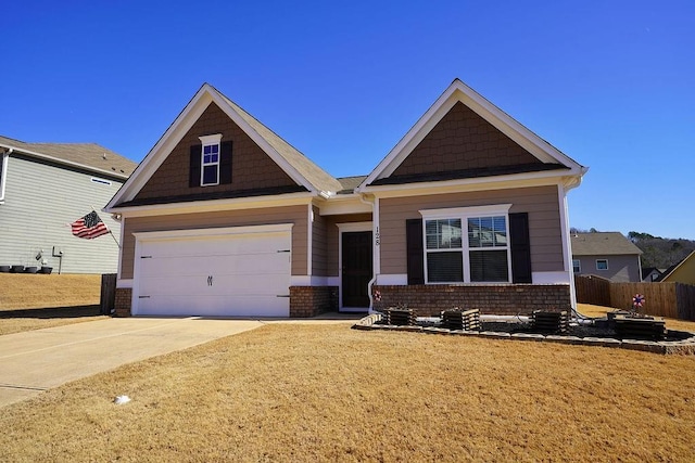 view of craftsman inspired home