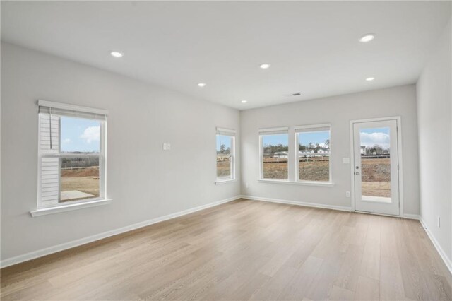 2026 Avalon Rdg, Conyers, GA 30013 - spare room with light hardwood / wood-style floors