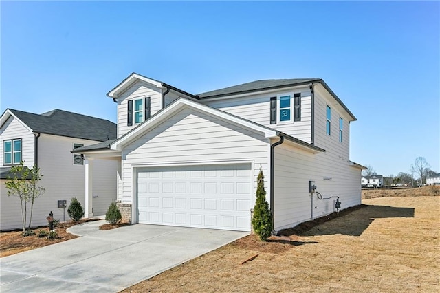 2026 Avalon Rdg, Conyers, GA 30013 - view of front of home featuring a garage and central AC unit