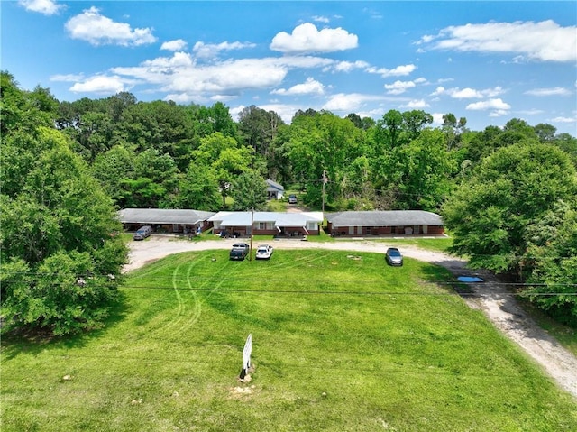 3494 Ga Highway 85 E, Manchester, GA 31816 - view from above of property with a heavily wooded area