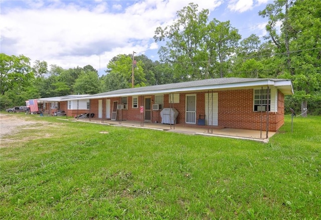 3494 Ga Highway 85 E, Manchester, GA 31816 - view of front facade with a front lawn and brick siding