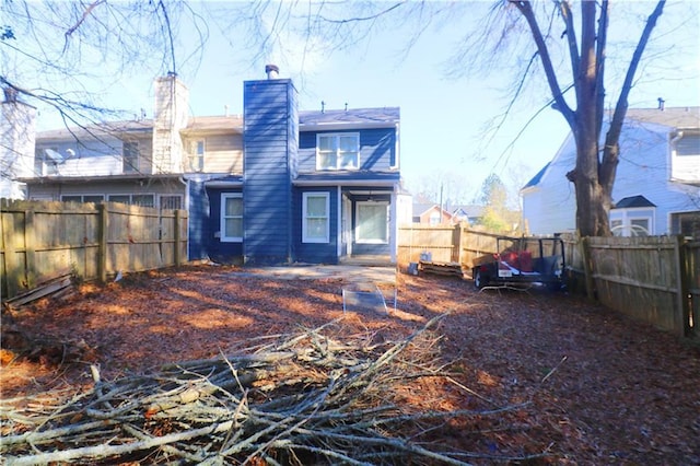 view of rear view of house