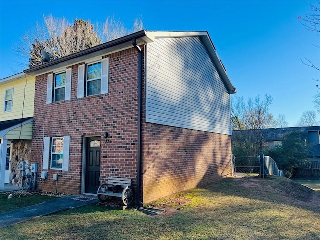 2711 Greystone Ct, Austell, GA 30106 - exterior space with a lawn