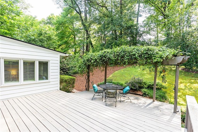2197 Fairway Cir NE, Brookhaven, GA 30319 - deck with outdoor dining space