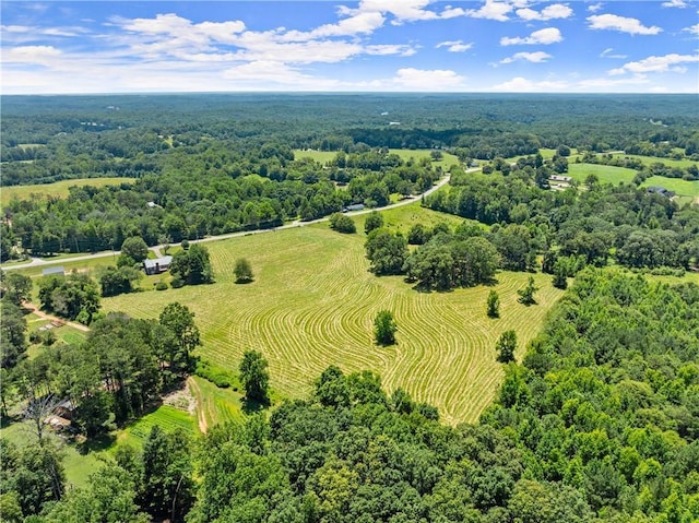4169 Clarks Bridge Rd, Gainesville, GA 30506 - overview of rural landscape with a heavily wooded area