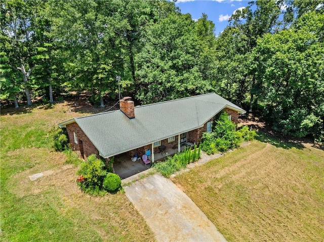 4169 Clarks Bridge Rd, Gainesville, GA 30506 - view from above of property