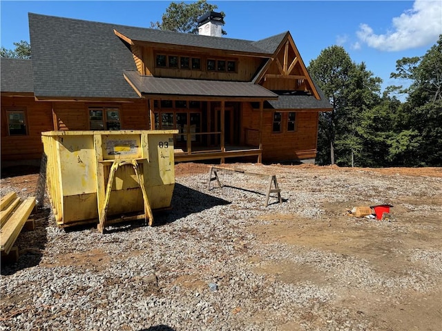 view of rear view of house