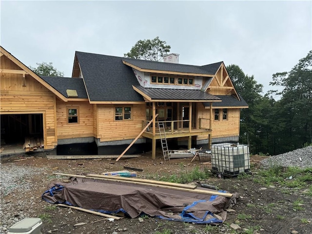 view of rear view of house