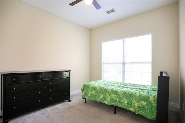 401 Oscar Way, Dallas, GA 30132 - carpeted bedroom featuring baseboards and ceiling fan