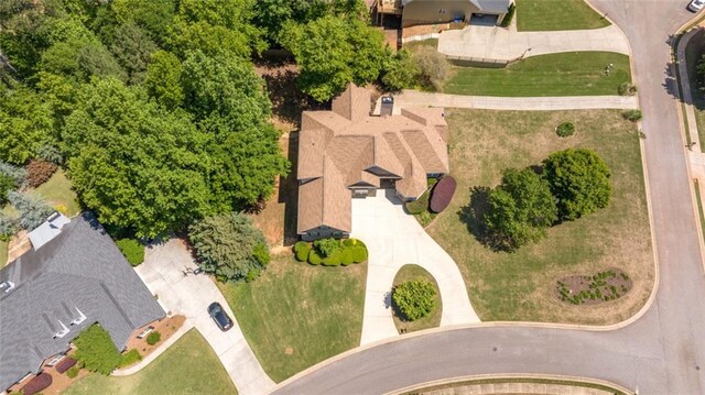 drone / aerial view