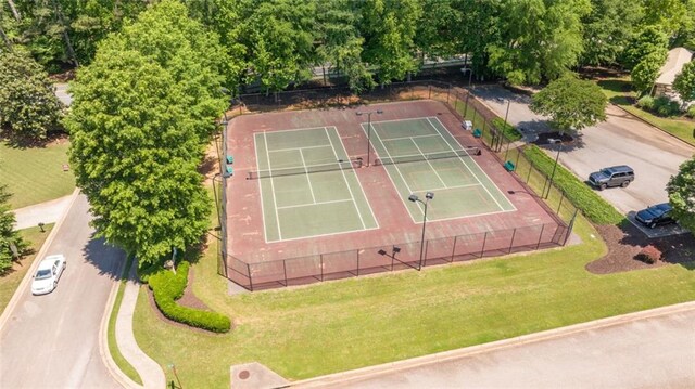 bird's eye view