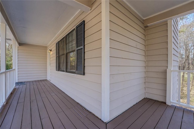 view of deck