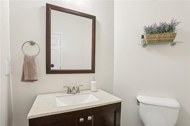 5225 Stonehaven Vw, Cumming, GA 30040 - half bathroom with vanity and toilet