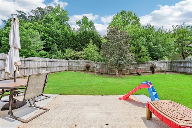 5225 Stonehaven Vw, Cumming, GA 30040 - view of patio / terrace with outdoor dining area