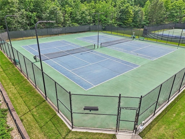5225 Stonehaven Vw, Cumming, GA 30040 - view of tennis court