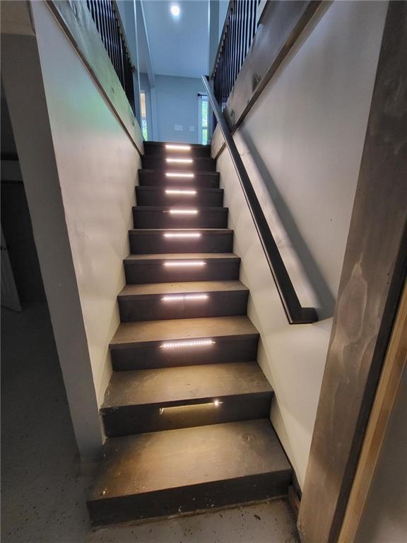 view of staircase