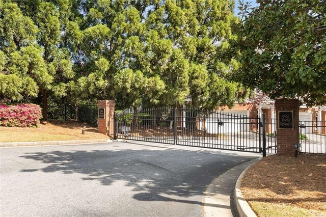 735 Neel Reid Dr, Roswell, GA 30075 - view of gate with fence