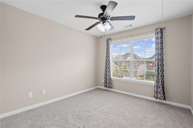 29 Lankford Rd, Tucker, GA 30084 - carpeted spare room featuring baseboards and a ceiling fan