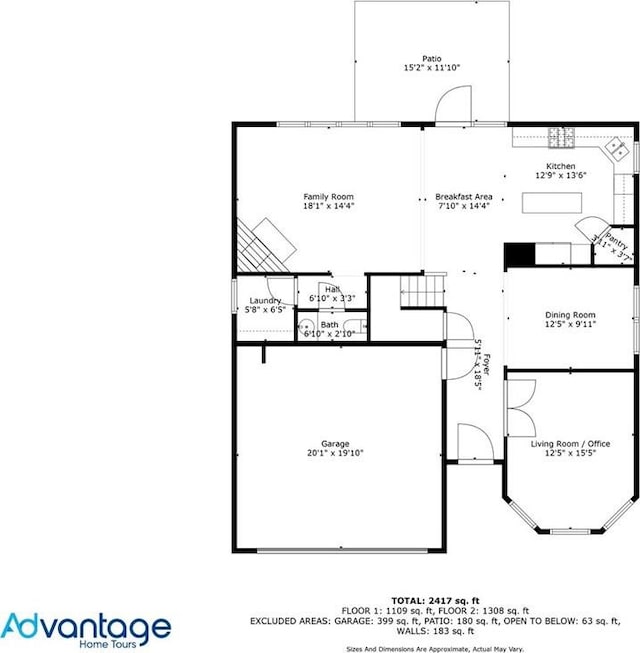 29 Lankford Rd, Tucker, GA 30084 - floor plan / room layout