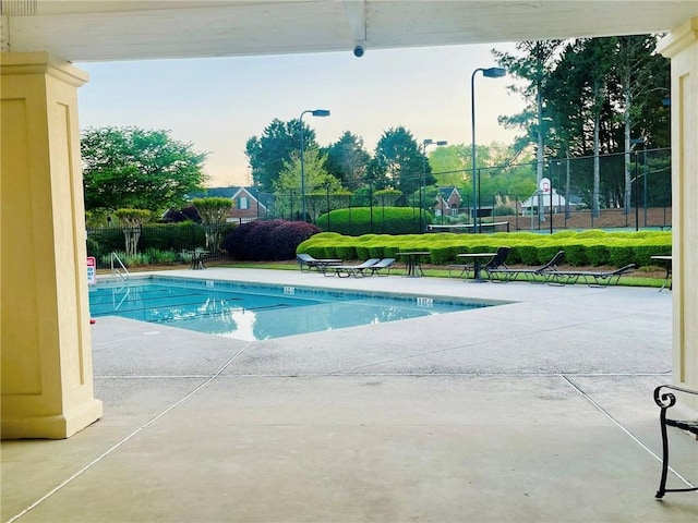 7675 Lanier View Rdg, Cumming, GA 30041 - community pool featuring a patio area