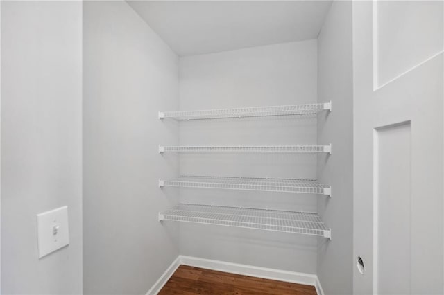 view of pantry