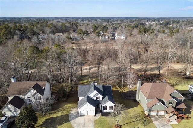 view of property with a front lawn