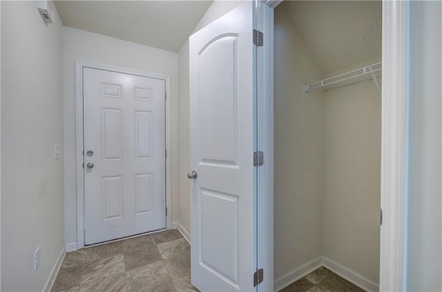 view of closet