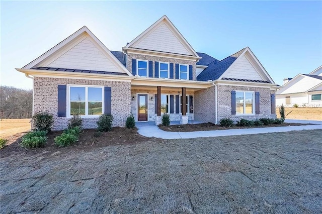 craftsman-style home featuring a porch