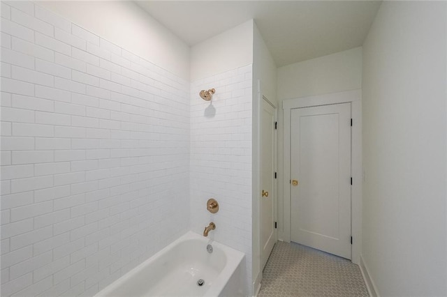 bathroom featuring  shower combination