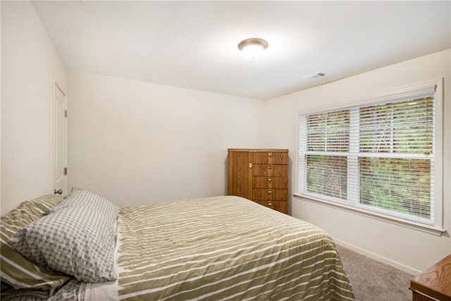 bedroom featuring carpet flooring