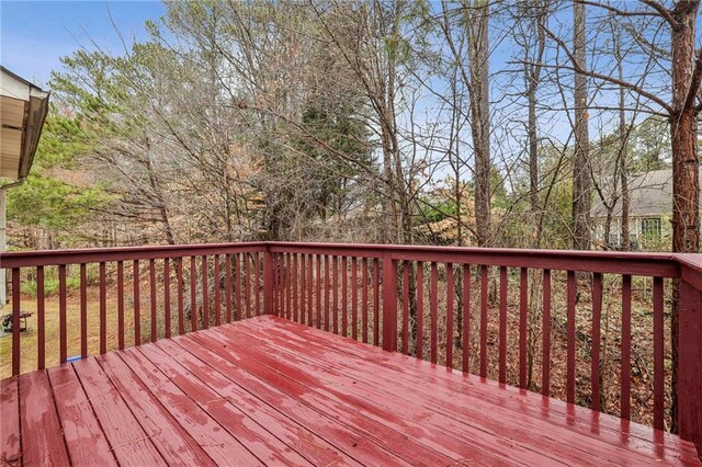 1559 Hillary Cove Ct, Lawrenceville, GA 30043 - view of wooden deck