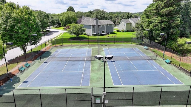 5385 Spotted Fawn Ct, Suwanee, GA 30024 - view of tennis court