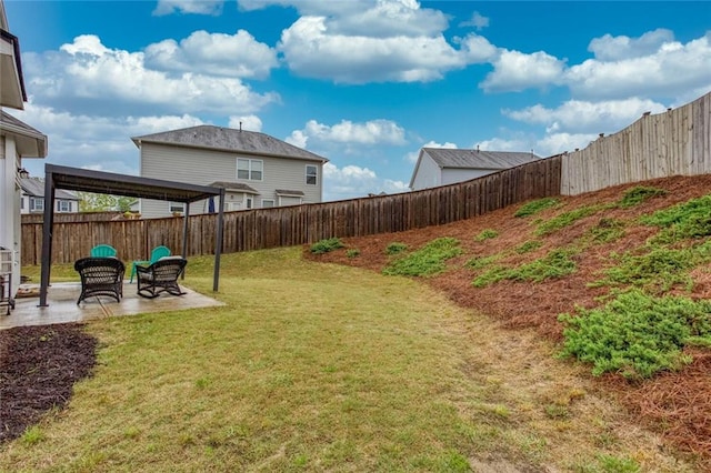 637 Little Bear Loop, Canton, GA 30114 - view of yard featuring a patio area