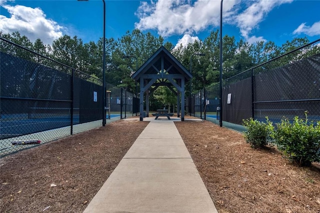 637 Little Bear Loop, Canton, GA 30114 - view of home's community featuring a tennis court