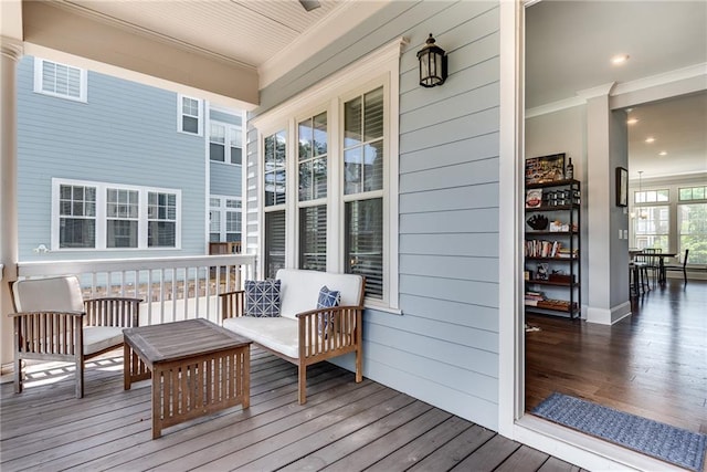 3108 Huntington Pl, Milton, GA 30004 - view of wooden porch