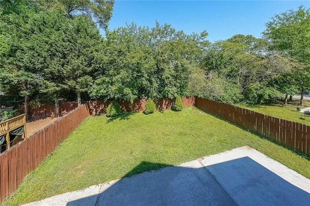 3416 Harrison Rd, Atlanta, GA 30344 - view of yard with a patio area