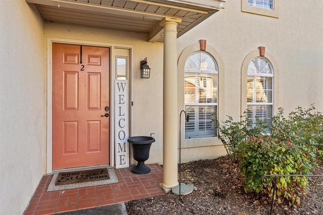 view of property entrance