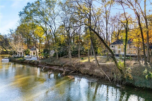 property view of water