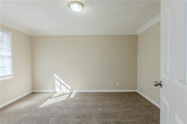 3225 Redona Dr, Atlanta, GA 30349 - carpeted empty room featuring crown molding and a textured ceiling