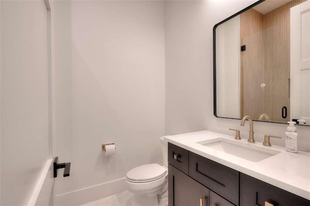 3960 Stock Rd, Monroe, GA 30656 - bathroom featuring vanity and a shower